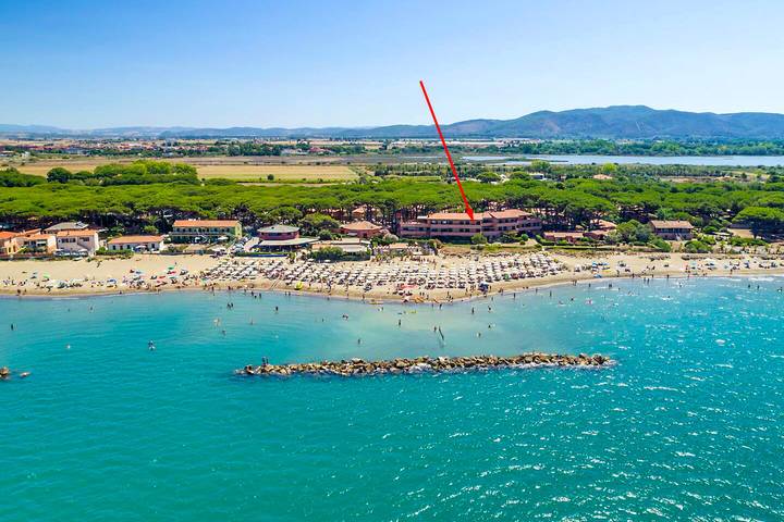 Ferienwohnung für 3 Personen, mit Balkon und Garten, mit Haustier in Grosseto Provinz - 3