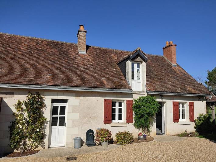Location de vacances pour 6 personnes, avec Terrasse ainsi que Jardin et Vue à Chisseaux