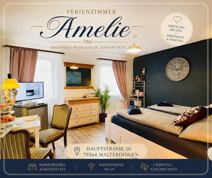Ferienwohnung für 2 Personen, mit Ausblick