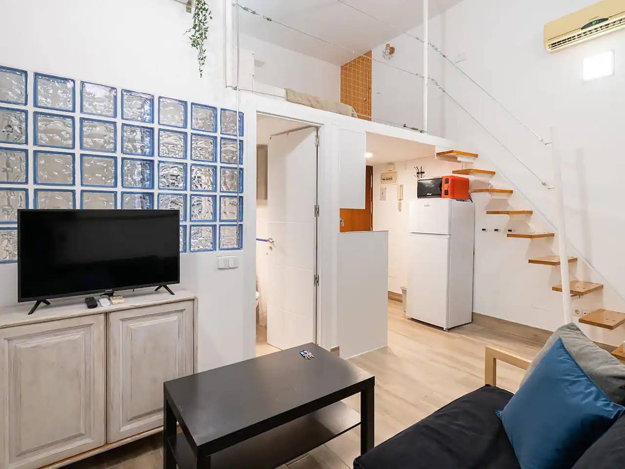 Estudio entero, Parque de la Emperatriz Ii - Estudio para 2 personas in Madrid, Provincia de Madrid