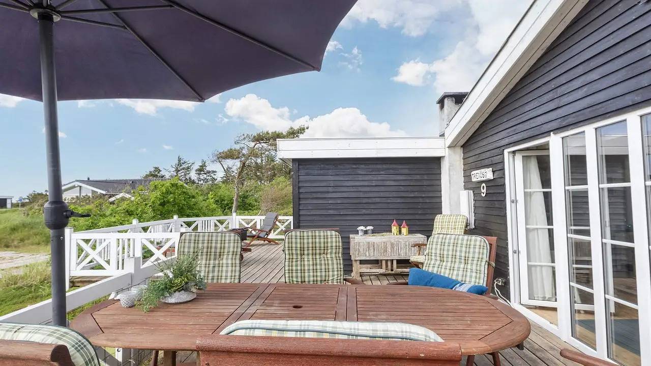Feriehus for 8 personer med terrasse in Trend, Limfjord Nordjütland