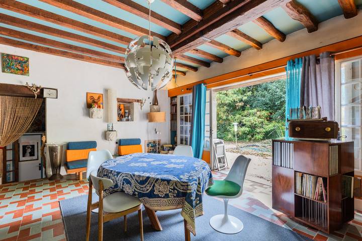 Casa de vacaciones 'La Closerie Du Cassereau' con jardín compartido y balcón in Vernou-sur-Brenne, Región de Tours