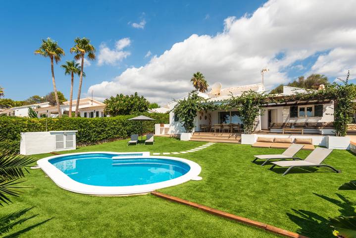 Maison de vacances pour 6 personnes, avec jardin à Binibeca