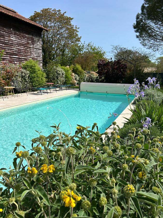 Location de vacances pour 4 personnes, avec jardin ainsi que piscine et vue à Saint-Amans-du-Pech - 4