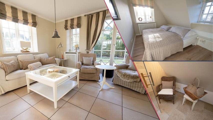 Ferienhaus für 4 Personen, mit Terrasse und Garten sowie Sauna in Utersum