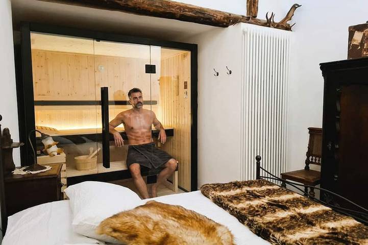 Ganze Wohnung, Stables, ein Refugium mit nostalgischem Flair, gemütlichem Ambiente und Sauna in Montagnaga (Baselga di Pinè), Baselga di Pinè