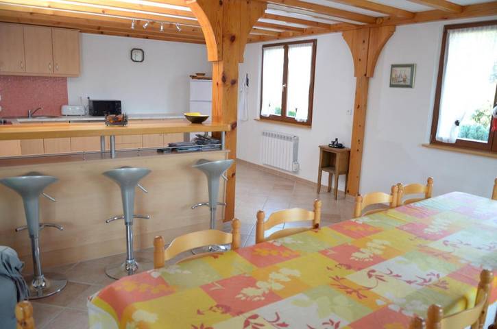 Gîte pour 9 personnes, avec Terrasse ainsi que Jardin et Vue à Muhlbach-sur-Bruche