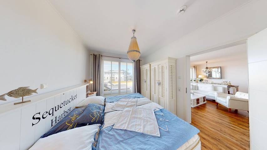 Ganze Wohnung, Wellness Penthouse in der Villa Strandvogt mit Meerblick, Sauna und Balkon in Börgerende, Börgerende-Rethwisch