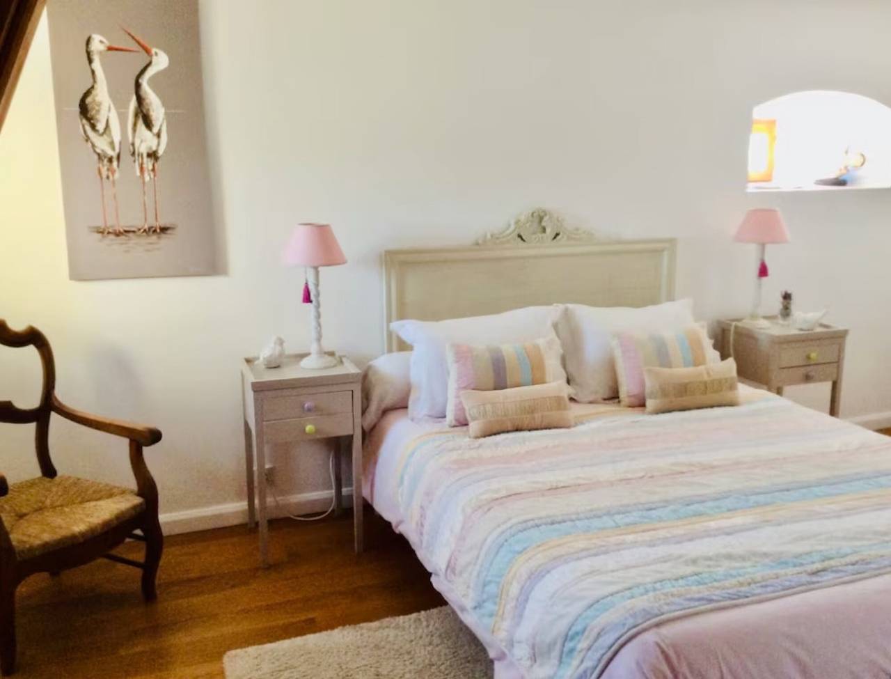 Habitación de huéspedes Héron con jardín y Wi-Fi in Brucheville, Carentan les Marais