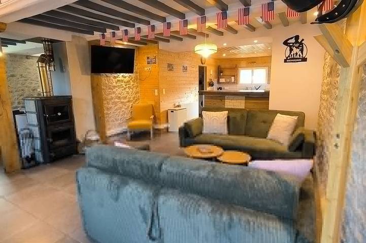 Location de vacances pour 10 personnes, avec Terrasse et Jardin à Cartigny-l'Épinay
