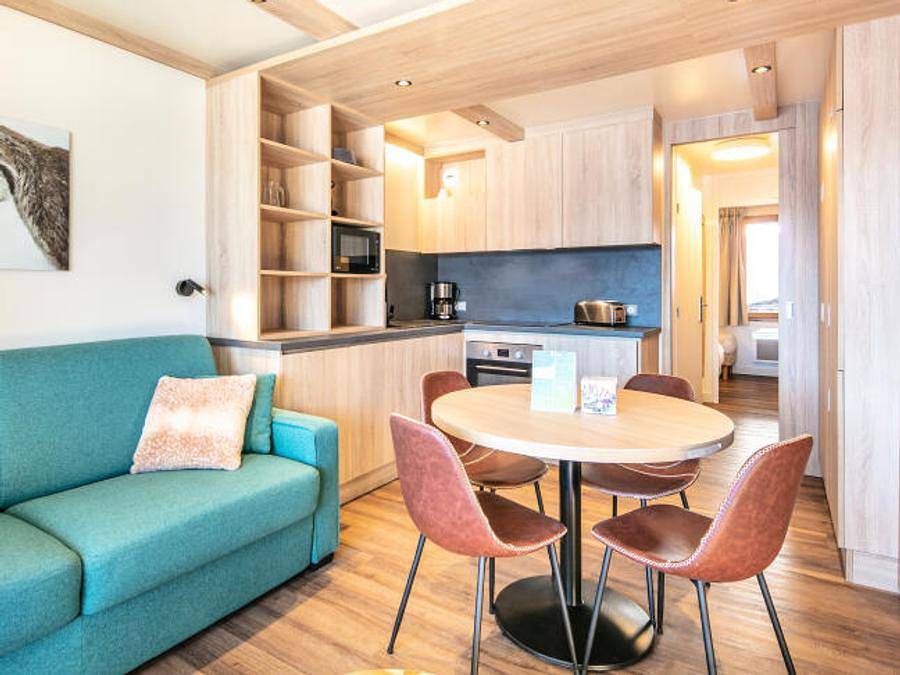 Résidence La Duit - Vacancéole - Appartement 5 personnes - 2P/5 avec balcon ou terrasse in Doucy, La Léchère