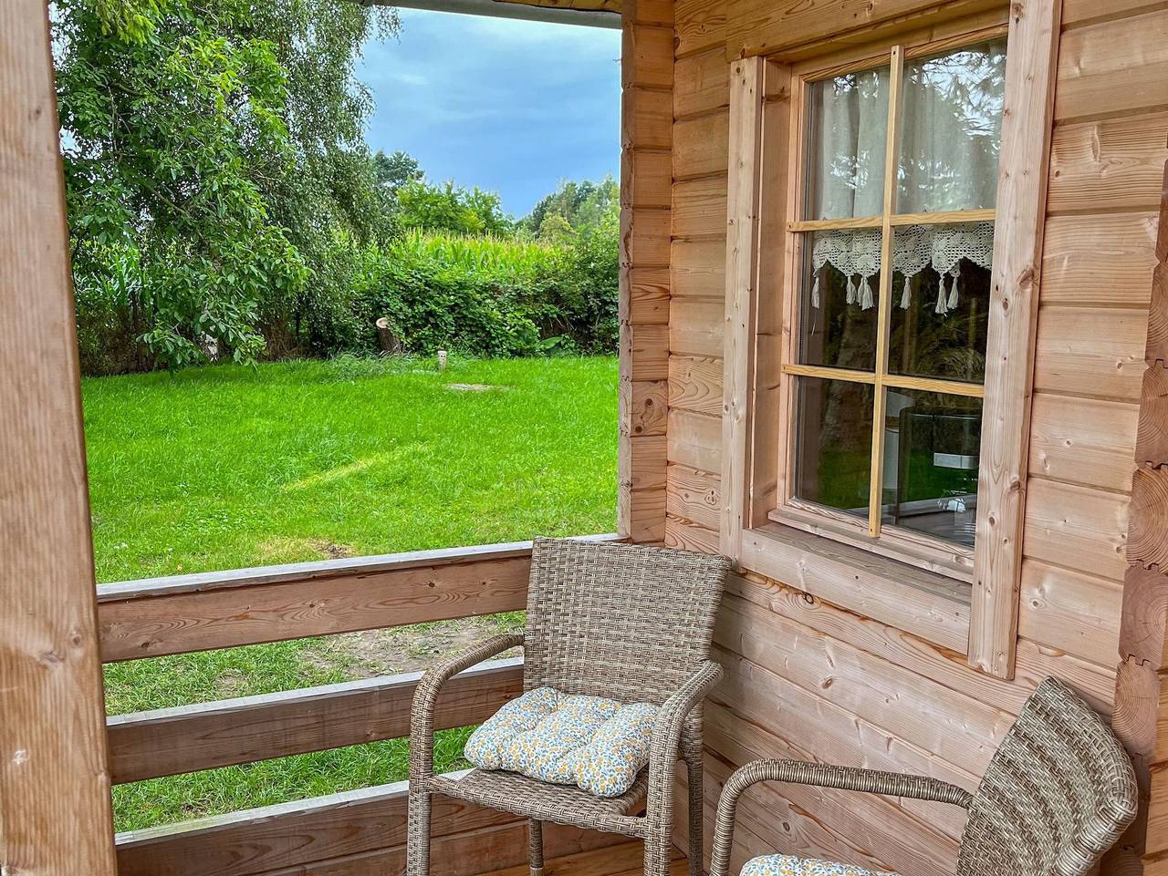 Tiny Häuschen Land-Idyll in Bartelshagen II b. Barth, Saal