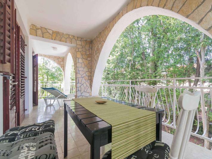 Ferienwohnung für 6 Personen, mit Garten in Njivice - 3