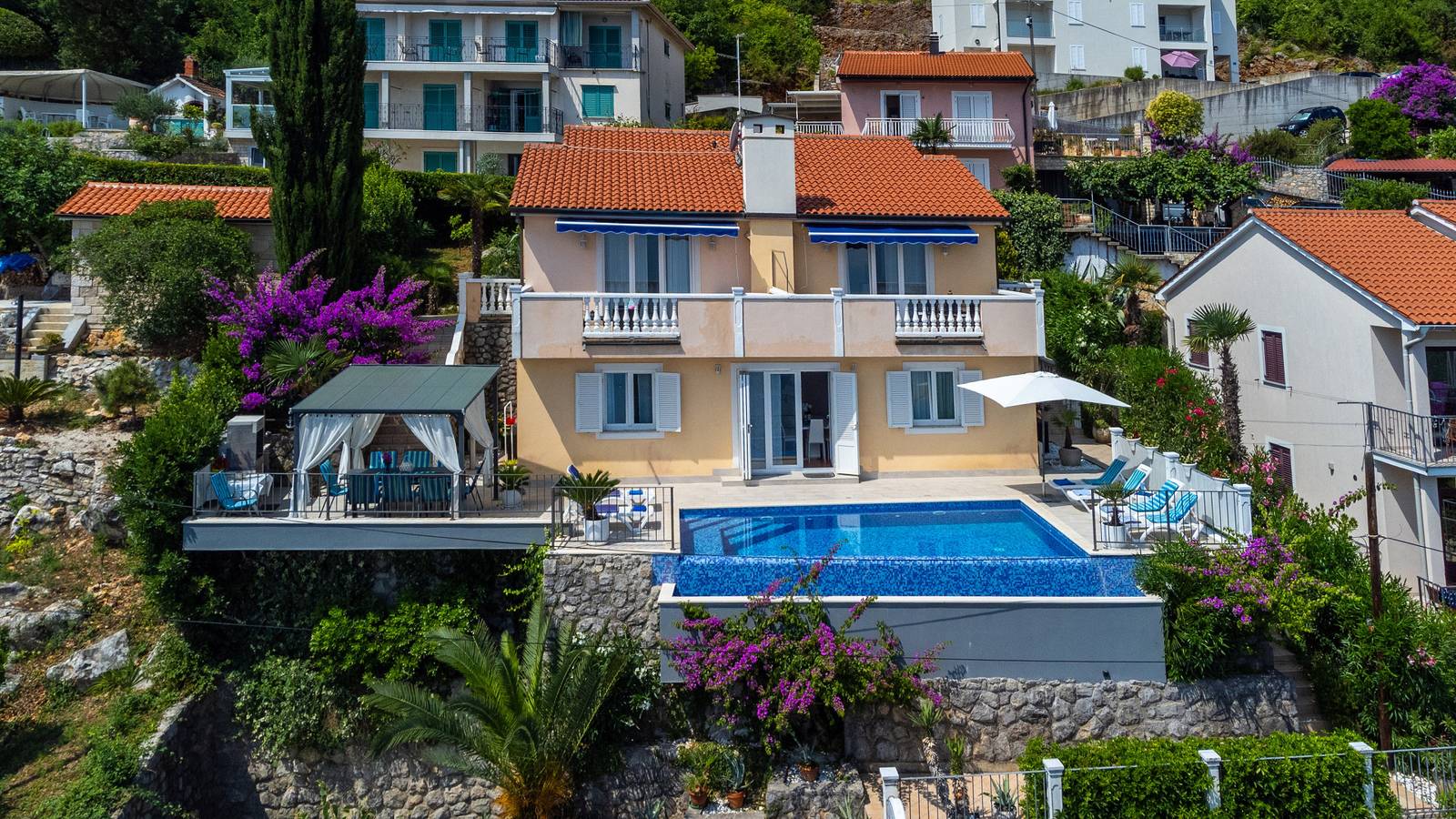 Vila Medea sea view by Villas Guide in Medveja, Lovran