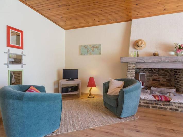 Location de vacances pour 2 personnes, avec terrasse et jardin à Le Loroux-Bottereau - 2