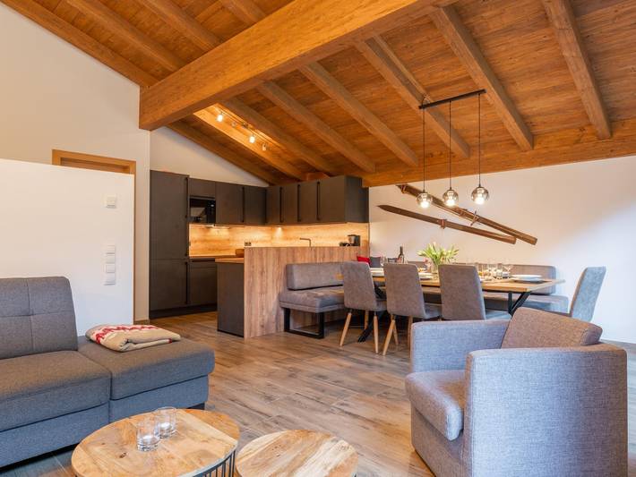 Ferienhaus für 10 Personen, mit Balkon und Terrasse sowie Garten und Sauna in Wald im Pinzgau - 4