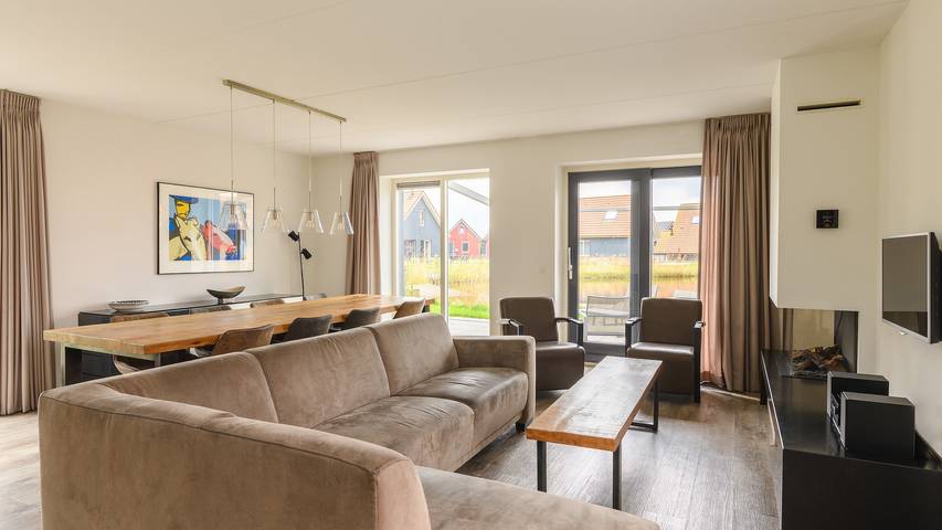 Ferienhaus für 8 Personen, mit Garten und Sauna in Langelille
