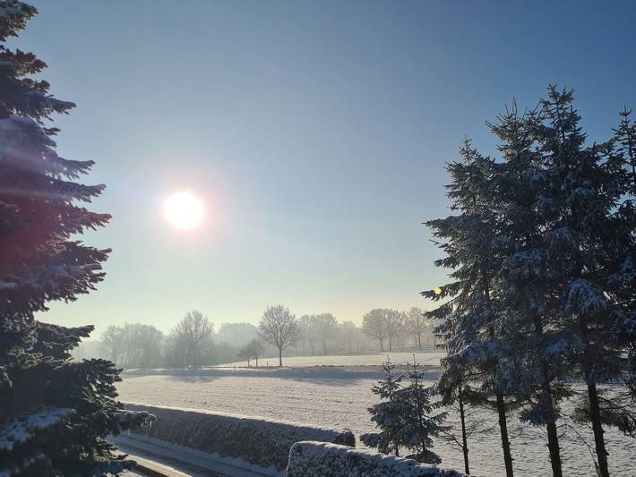 Ferienwohnung für 2 Personen, mit Balkon in Uplengen