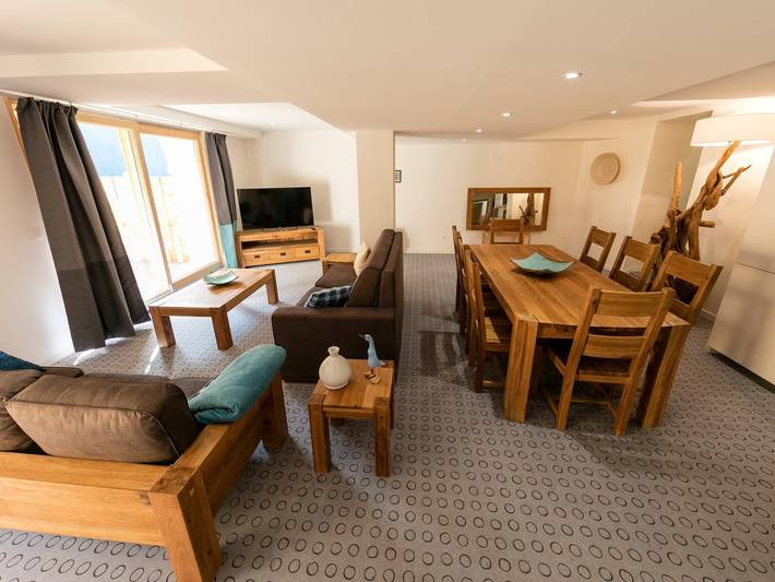 Chalet pour 10 personnes, avec balcon/terrasse et sauna à Peisey-Nancroix - 4