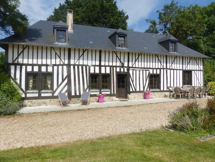 Maison de vacances pour 10 personnes, avec vue et jardin