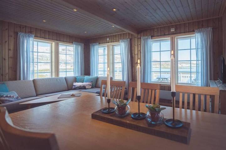 Blockhütte für 6 Personen, mit Balkon in Tromsø - 3