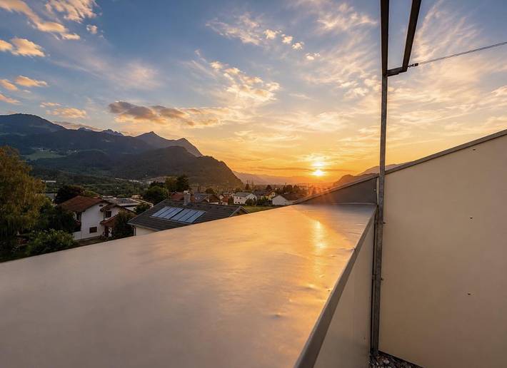 Ferienwohnung für 3 Personen, mit Balkon in Bludenz