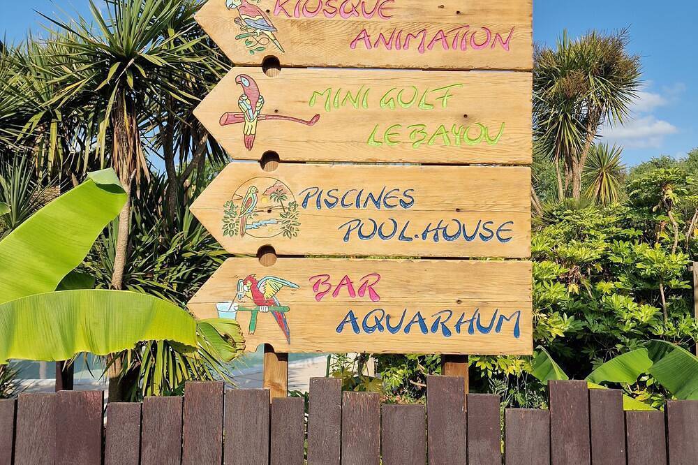 🌴 Mobile home 2 bedrooms - Large terrace - Camping Tropical Sen Yan à Mézos 🌞 in Mézos, Côte d’Argent
