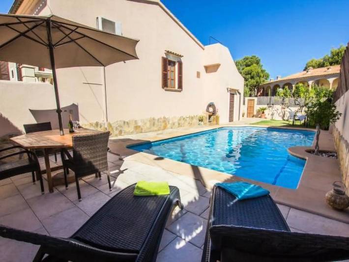 Ferienhaus für 6 Personen, mit Garten in Son Moll