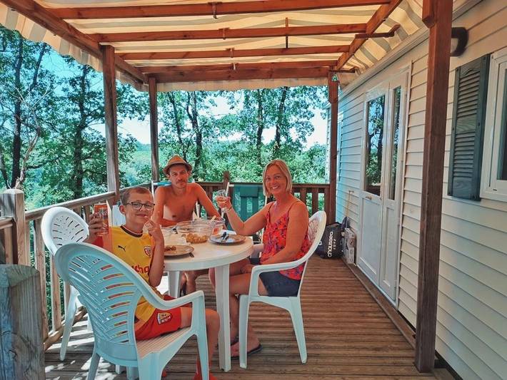 Mobil home pour 4 personnes, avec sauna dans Beaumontois en Périgord - 4