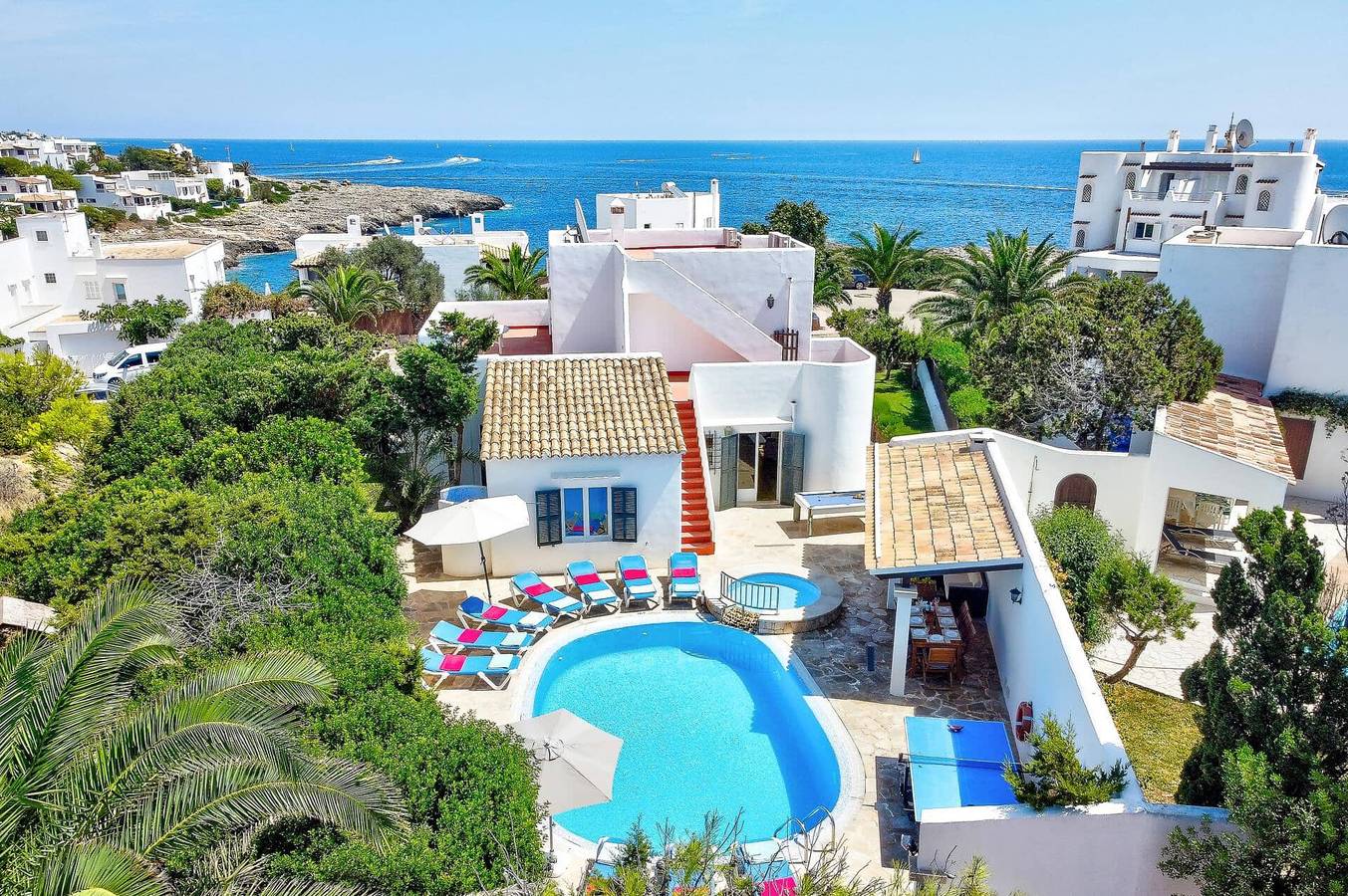Ferienhaus Mit Meerblick für 8 Personen in Cala d'Or, Santanyí