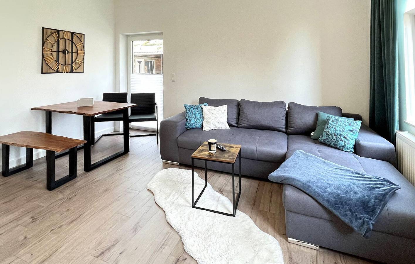 Ganze Ferienwohnung, Gemütliche Wohnung mit Terrasse und Parkplatz 500m von Blankenhagen in Blankenhagen, Rostock und Umgebung