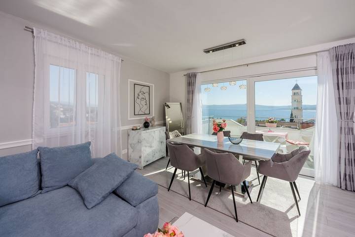 Ferienwohnung für 4 Personen, mit Balkon in Crikvenica