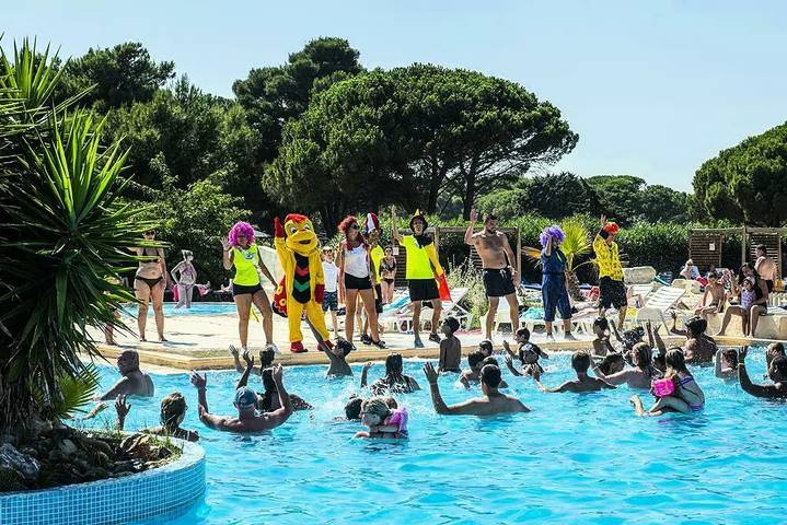 Camping für 6 Personen, mit Pool und Terrasse, mit Haustier in Hérault - 3