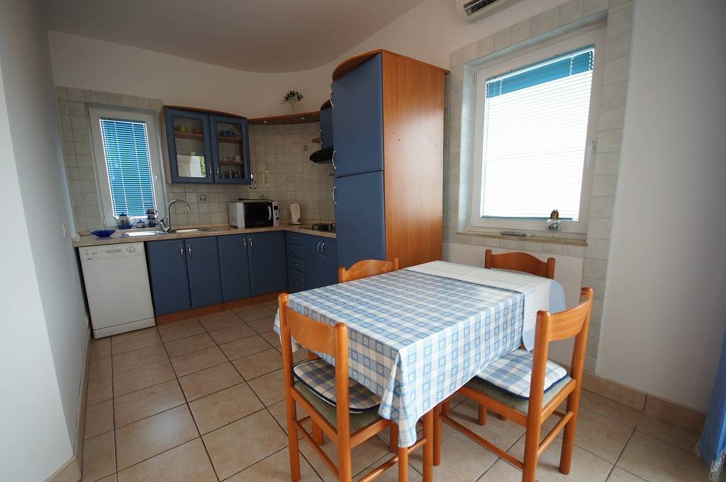 Ganze Wohnung, Ferienwohnung in Stara Novalja mit Meerblick, Loggia, Klimaanlage, W-Lan (183-1) in Stara Novalja, Pag