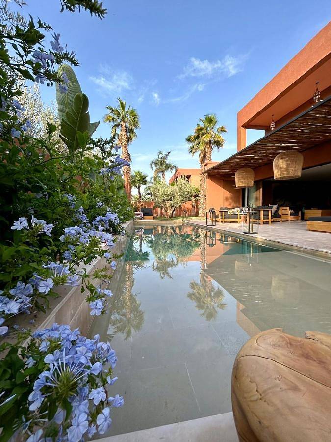 Villa para 7 pessoas, com piscina e vista e ainda jardim em Marraquexe