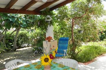 Ferienhaus für 5 Personen, mit Garten auf den Liparische Inseln