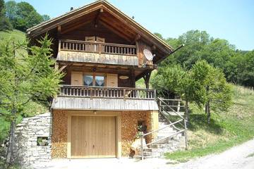 Chalet pour 4 personnes, avec balcon, animaux acceptés en Haute-Savoie