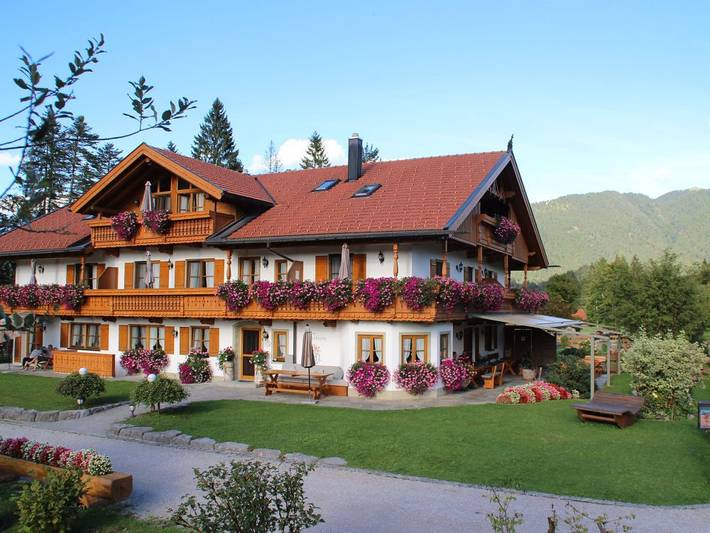 Bauernhof für 2 Personen, mit Balkon und Balkon/Terrasse sowie Terrasse und Garten