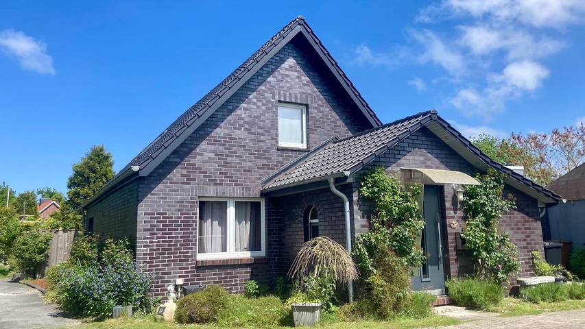 Ferienhaus für 4 Personen, mit Garten und Terrasse, mit Haustier in Neugarmssiel