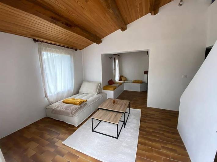 Maison de vacances pour 6 personnes, avec Balcon et Terrasse ainsi que Jardin et Vue