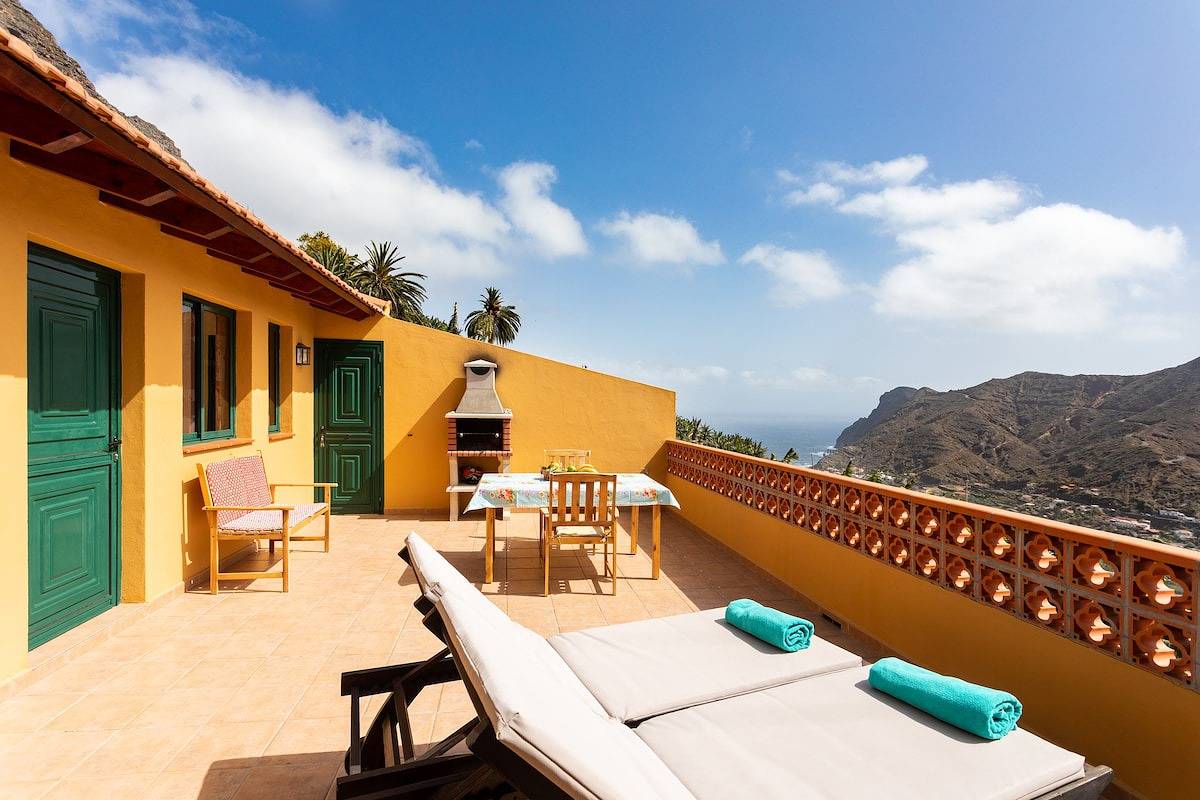 Appartement entier, Appartement de vacances pour 2 personnes avec terrasse in El Tabaibal, Hermigua