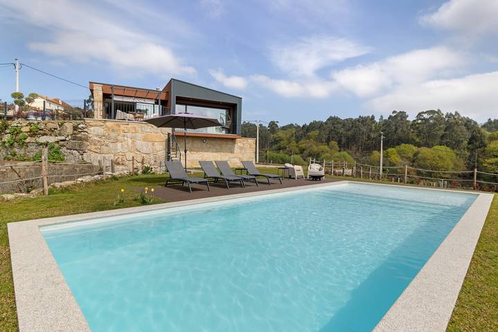 Ferienhaus 'Casa Do Mordomo' mit Bergblick, Wi-Fi und Klimaanlage in Miranda, Viana do Castelo Distrikt