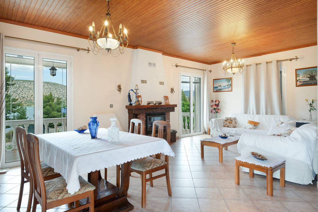 Appartement entier, Appartement « Blue Horizon » avec vue sur la mer, Wi-Fi et climatisation in Kilada, Argolide