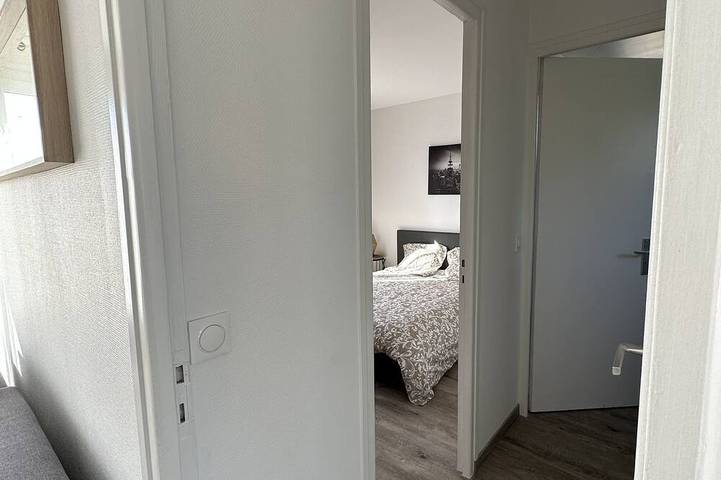 Entire apartment, Arlette Grand F2 47 m2 Riva Bella Quartier Résidentiel Calme in Ouistreham, Caen region
