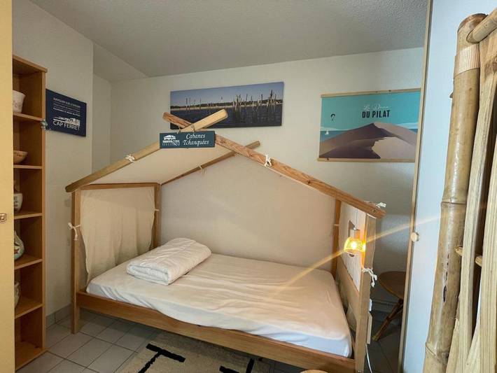 Gîte pour 3 personnes, avec vue et balcon, animaux acceptés dans Plage De La Jetee Andernos Les Bains - 2