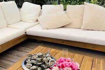 Location de vacances pour 13 personnes, avec jardin et terrasse dans Plage Saint-Colomban