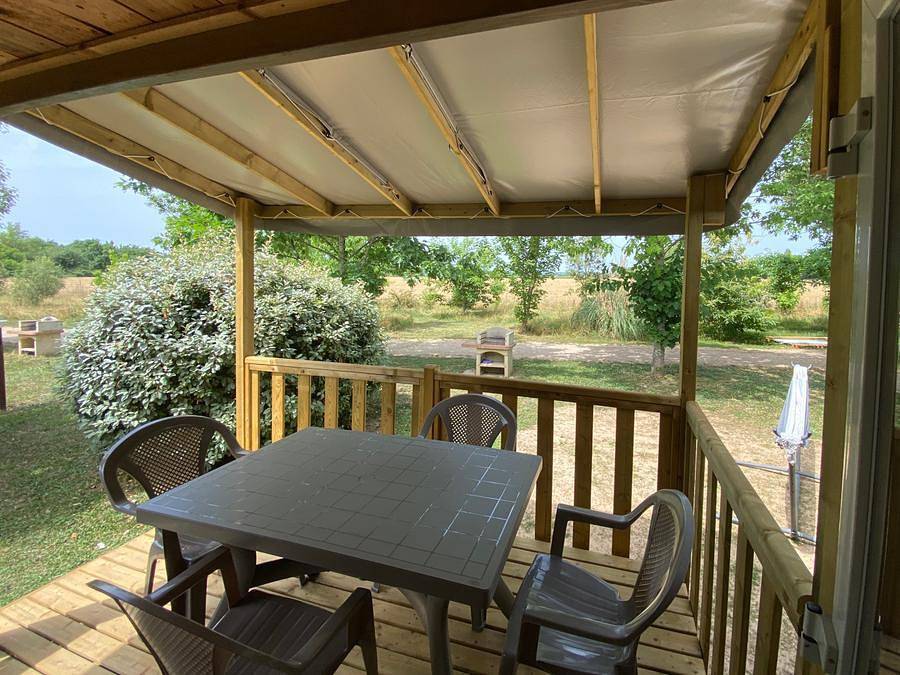 Les Chalets De Fiolles - Bungalow 4 personas - 2 habitaciones climatizadas - 33m2 + terraza cubierta in Brens, Región de Albi