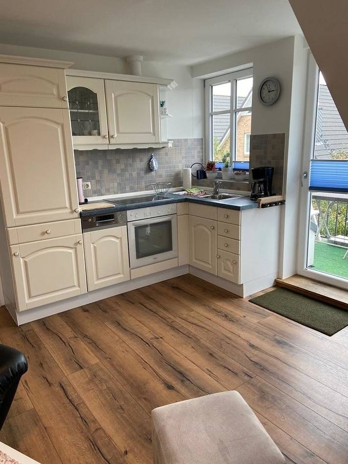 Ferienwohnung für 2 Personen, mit Balkon und Terrasse sowie Garten