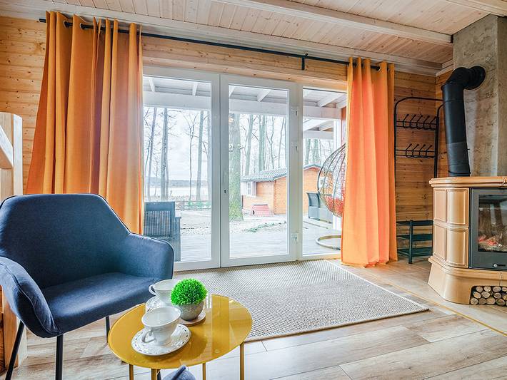 Ferienhaus mit Meerblick für 6 Personen, mit Ausblick und Sauna sowie Garten und Balkon im Stettiner Haff - 4