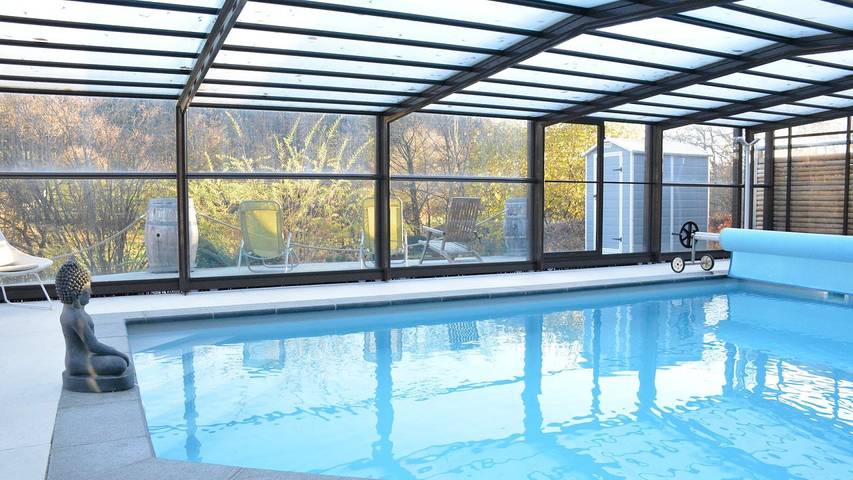Maison de vacances pour 9 personnes, avec jacuzzi et sauna ainsi que piscine et jardin - 1